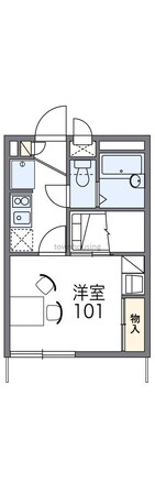 レオパレスサツキの物件間取画像